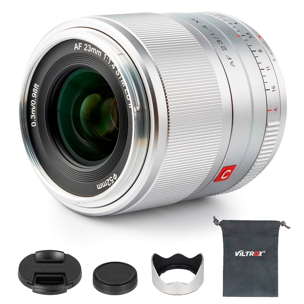 Amazon.co.jp: VILTROX 23mm F1.4 Lens Filter Combo XF Lens